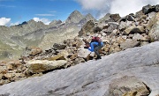 51 I miei scarponi non resistono. In discesa libera verso il Lago Cabianca, all'ombra dei Diavoli..!!